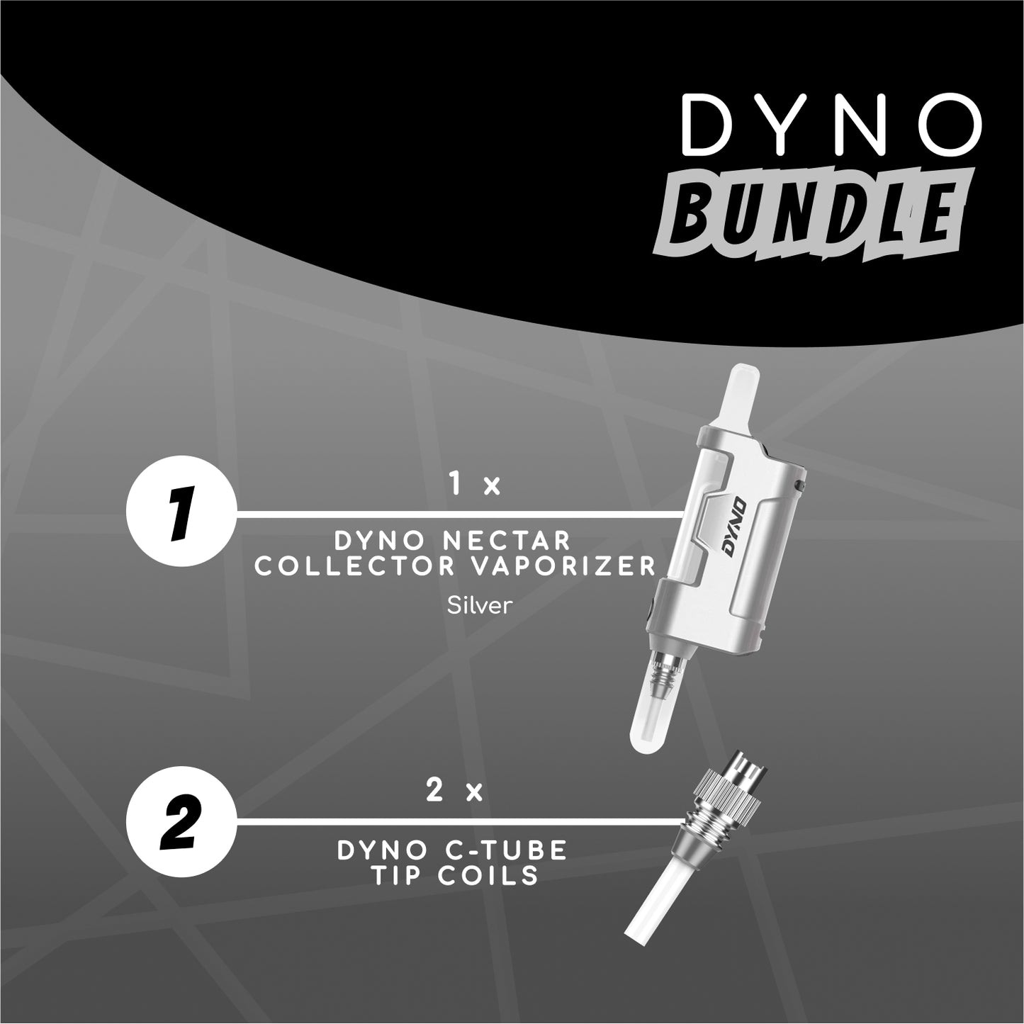 Yocan Dyno BUNDLE - Silver