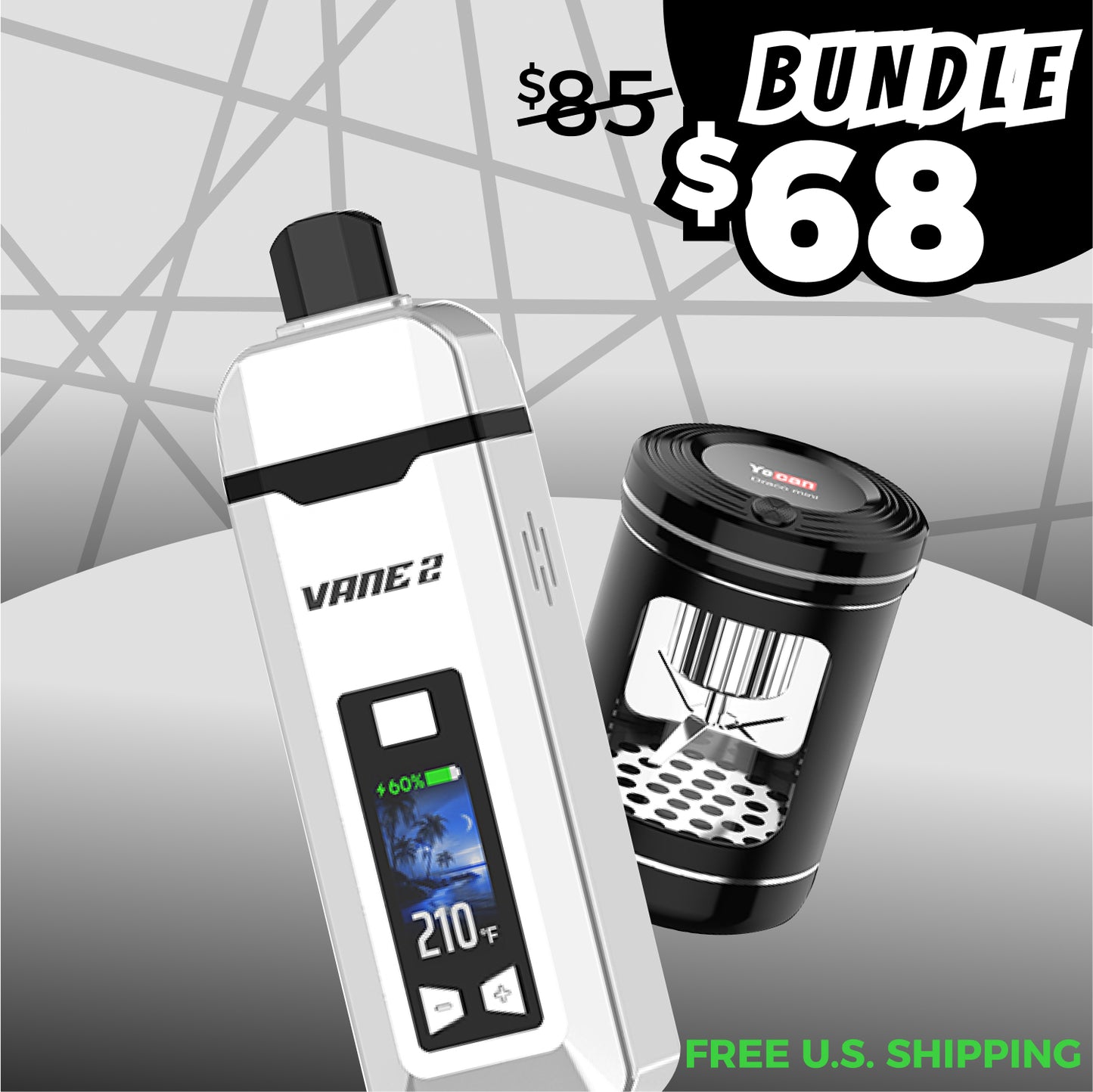 Yocan Vane 2 BUNDLE - White