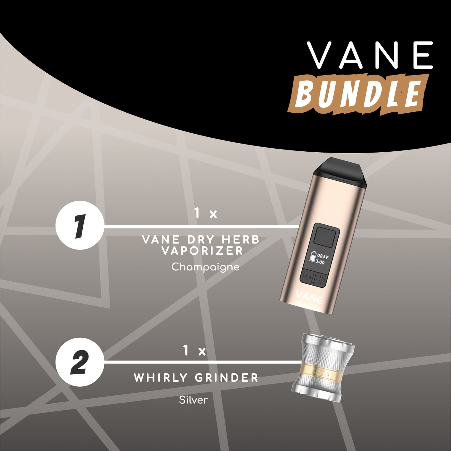 Yocan Vane BUNDLE - Champagne