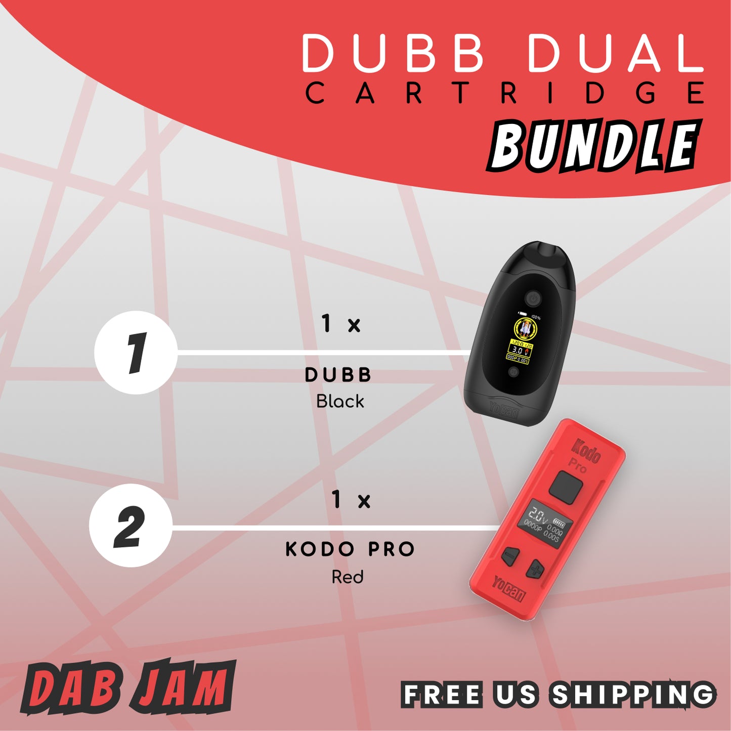 Yocan Dab Jam BUNDLE - Dubb + Kodo Pro