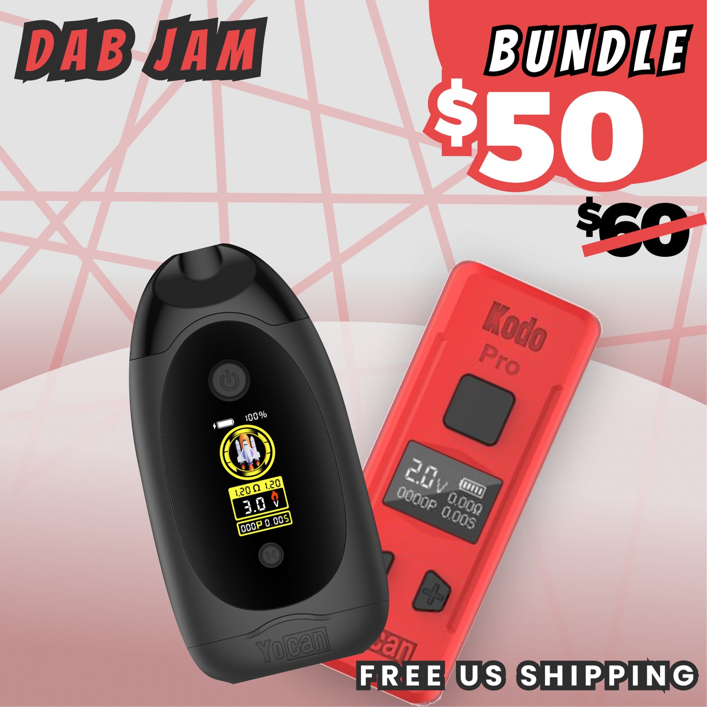 Yocan Dab Jam BUNDLE - Dubb + Kodo Pro