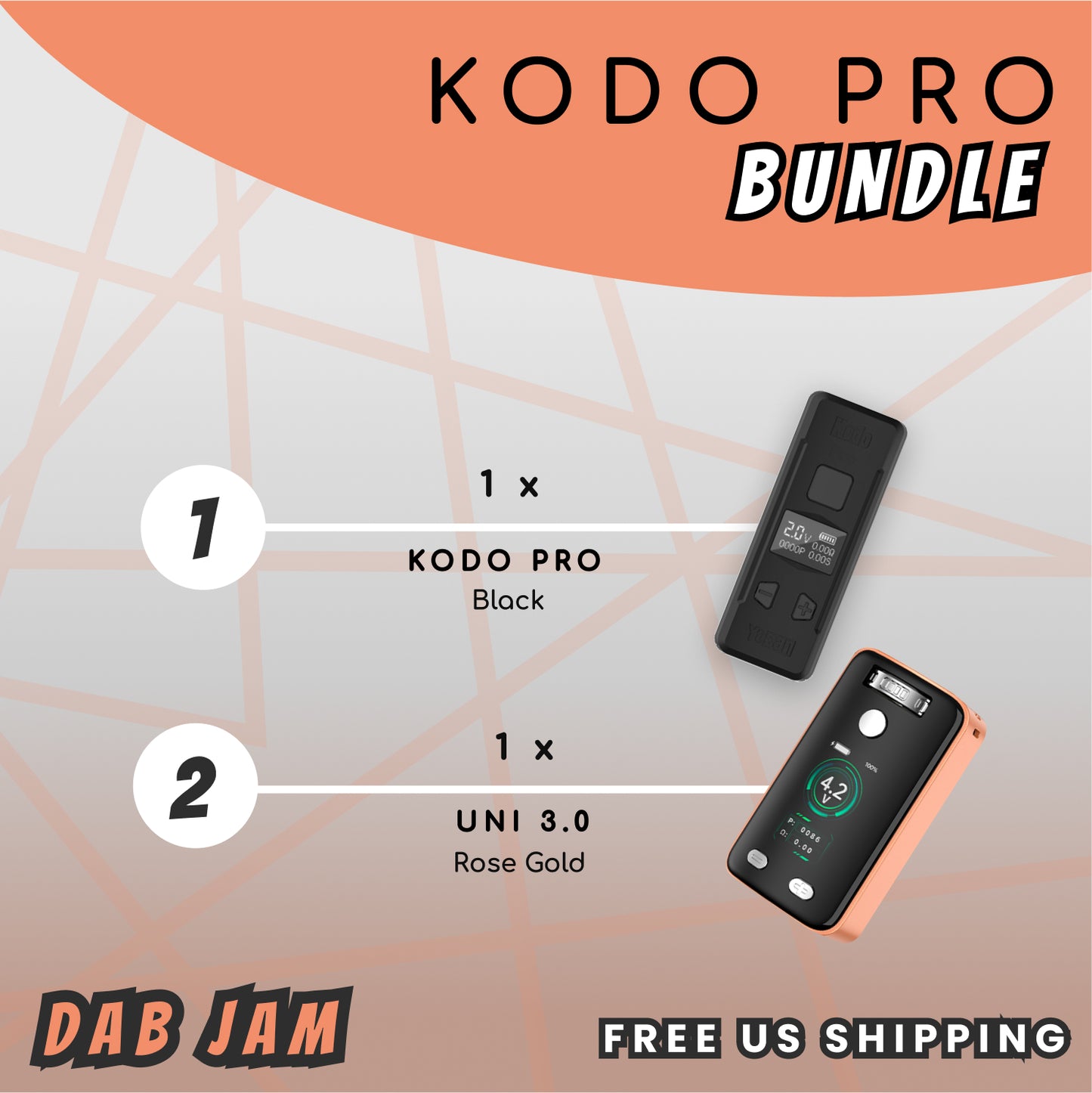 Yocan Dab Jam BUNDLE - Kodo Pro + UNI 3.0