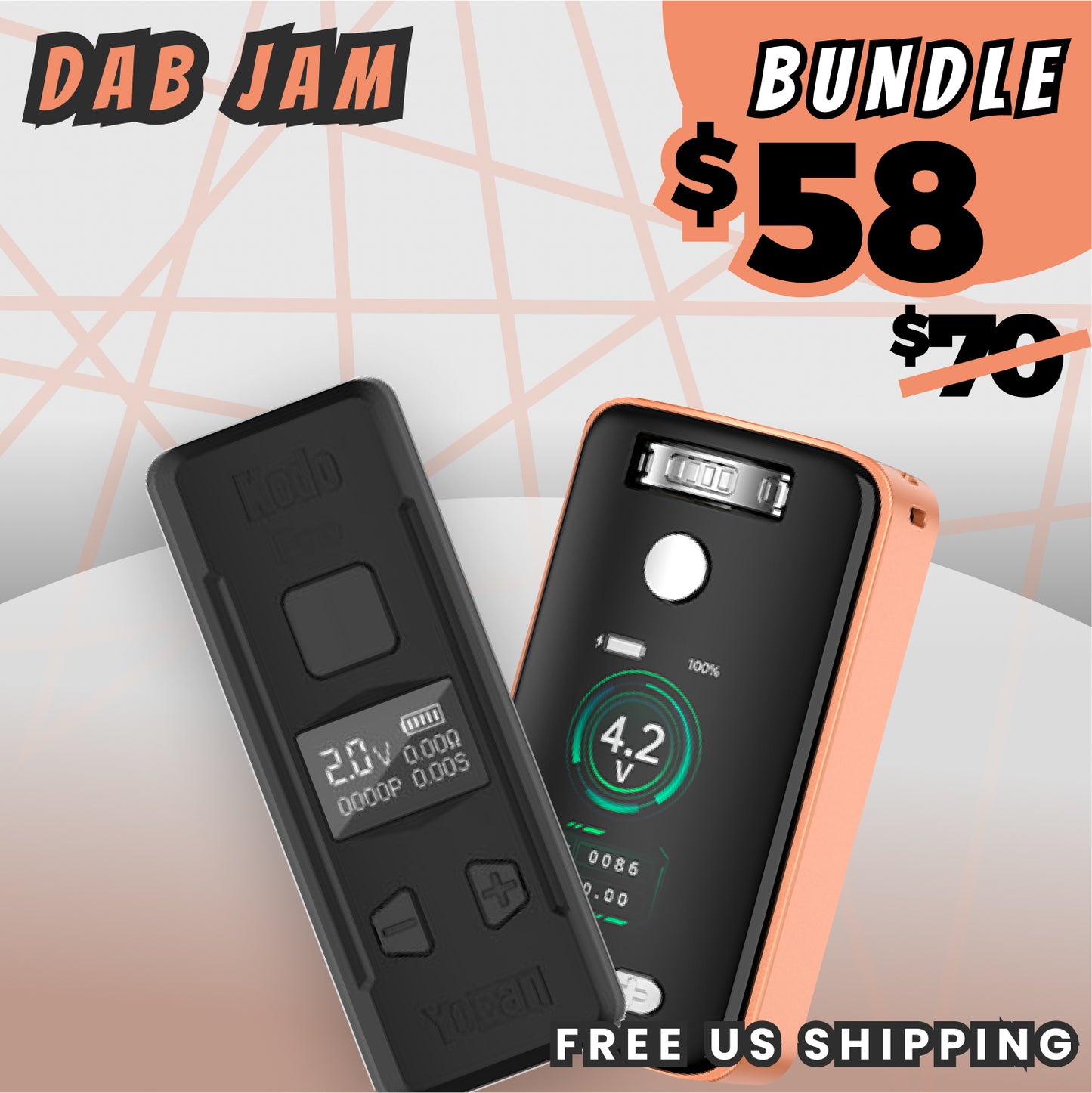 Yocan Dab Jam BUNDLE - Kodo Pro + UNI 3.0