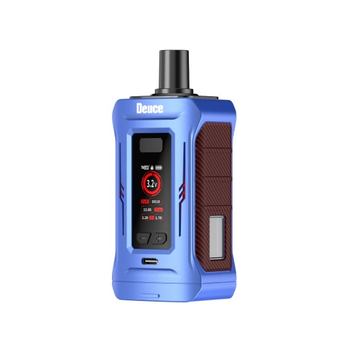 Yocan Deuce 510 Thread Dual Cartridge Vape Battery - Blue