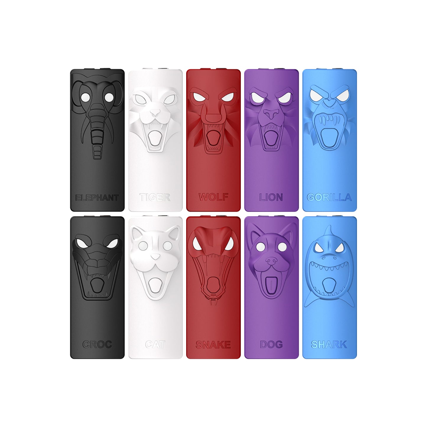 Yocan Kodo Animal Box Mod - colors