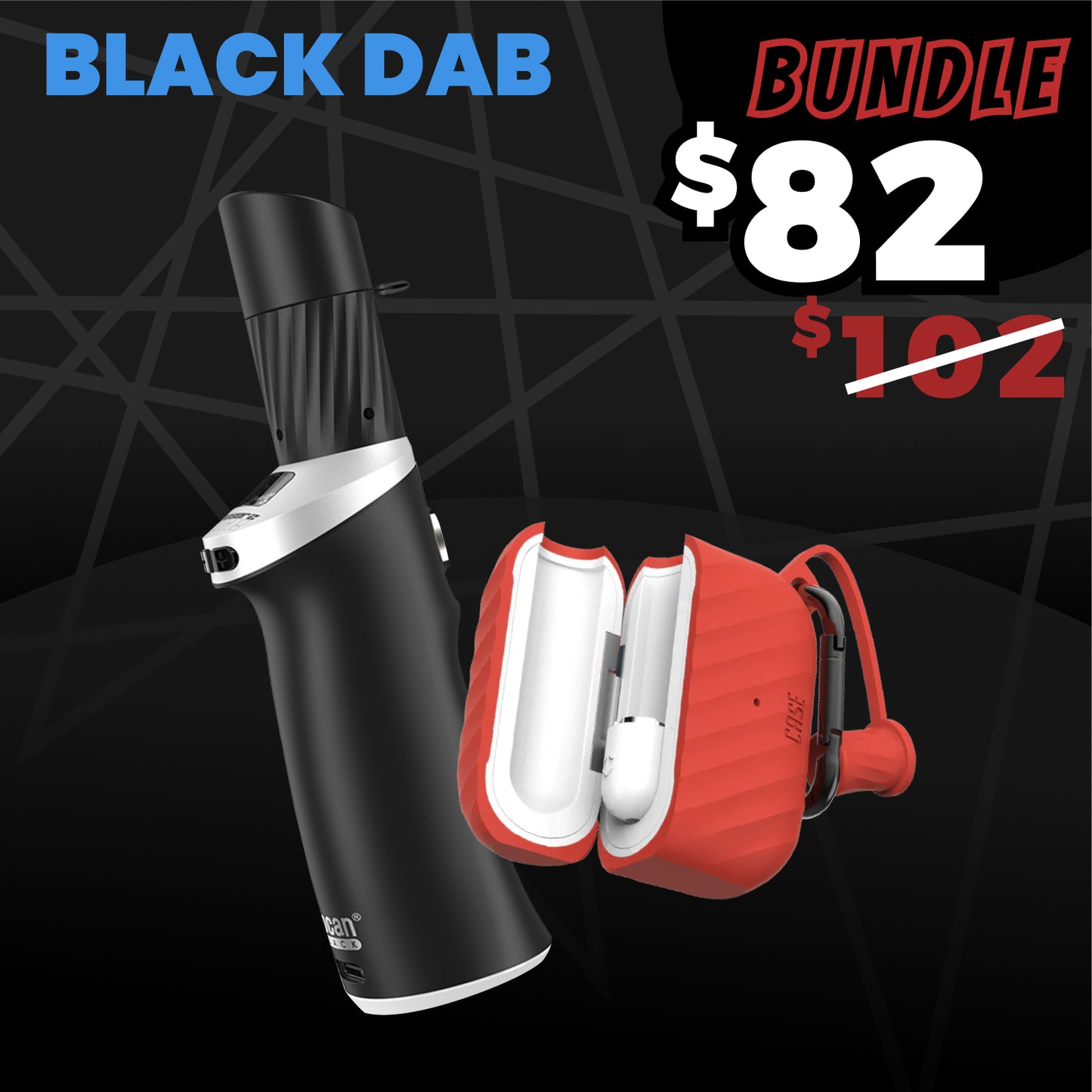 Yocan Black Dab ACE 2 + Case BUNDLE