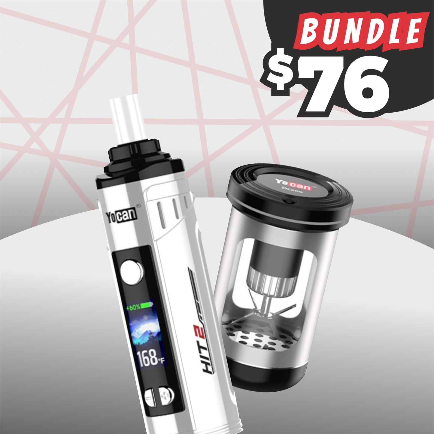 Yocan HIT 2 BUNDLE - Silver