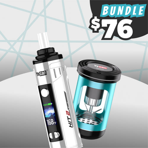 Yocan HIT 2 BUNDLE - Silver x Teal