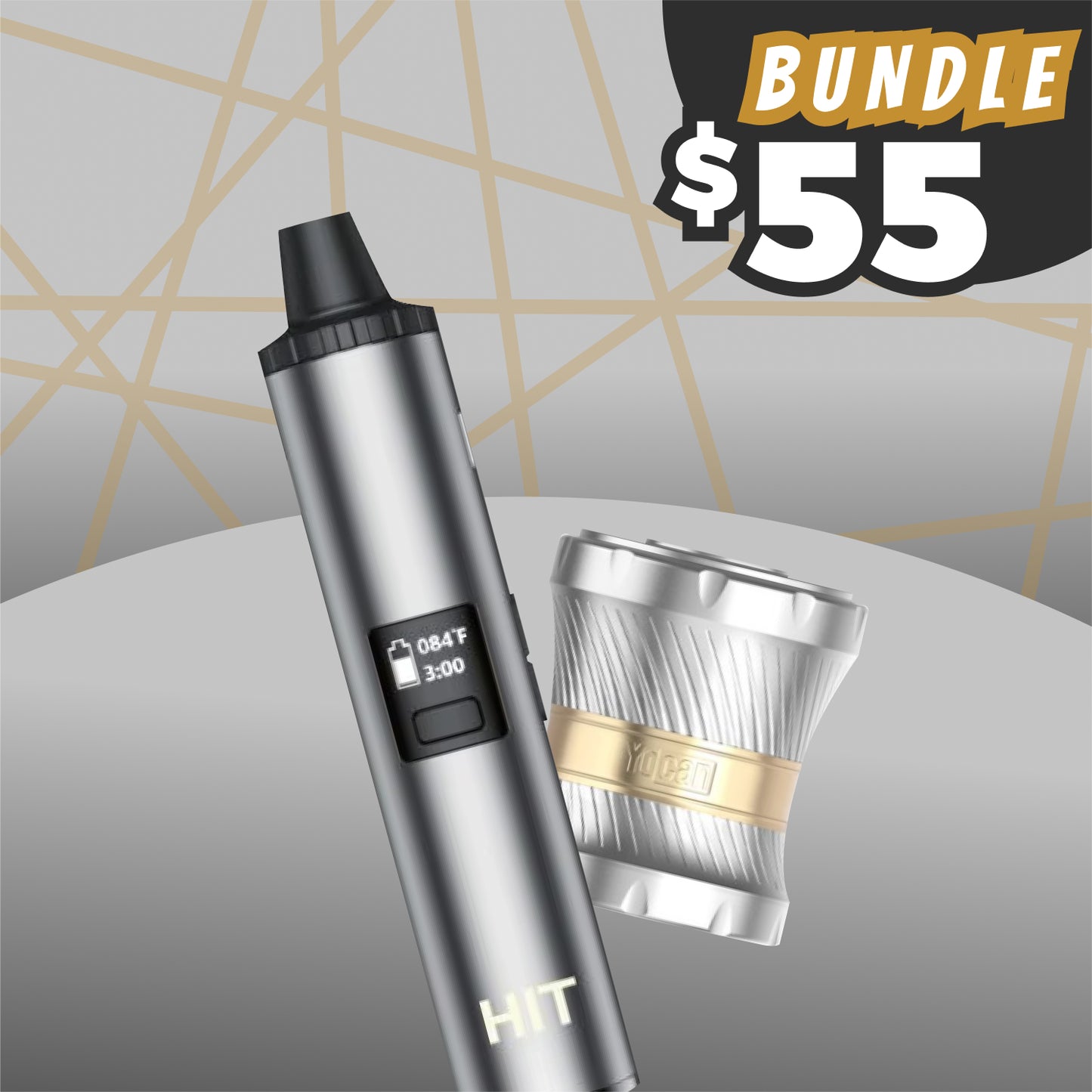 Yocan HIT BUNDLE - Silver