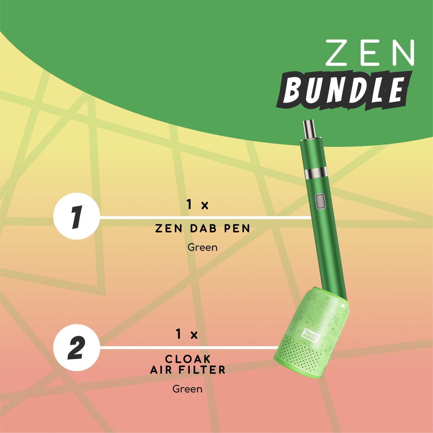 Yocan Zen BUNDLE - Green