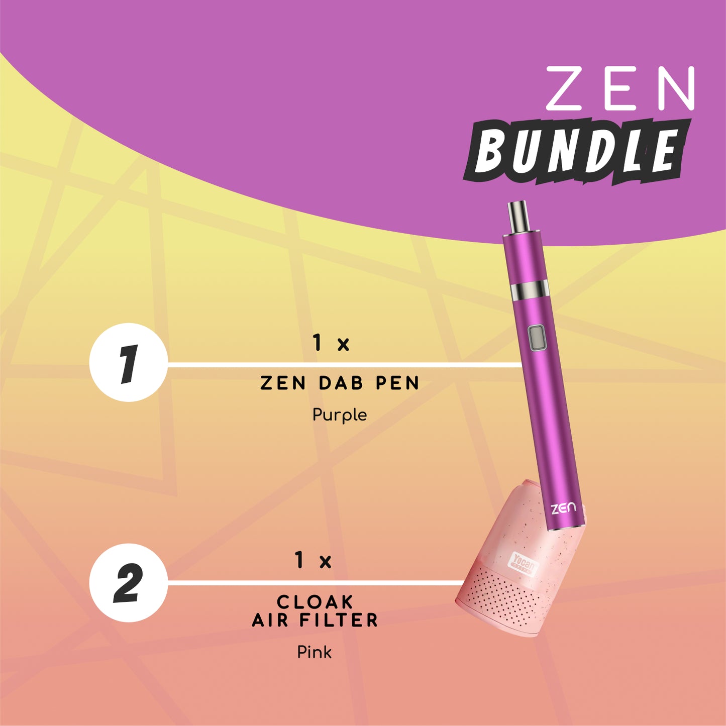 Yocan Zen BUNDLE - Purple