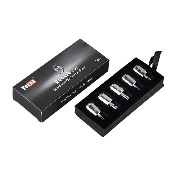 Yocan Evolve Plus Vaporizer Bho Oil Wax Pen Portable Quartz 2x Coil Bl –  Bakebros